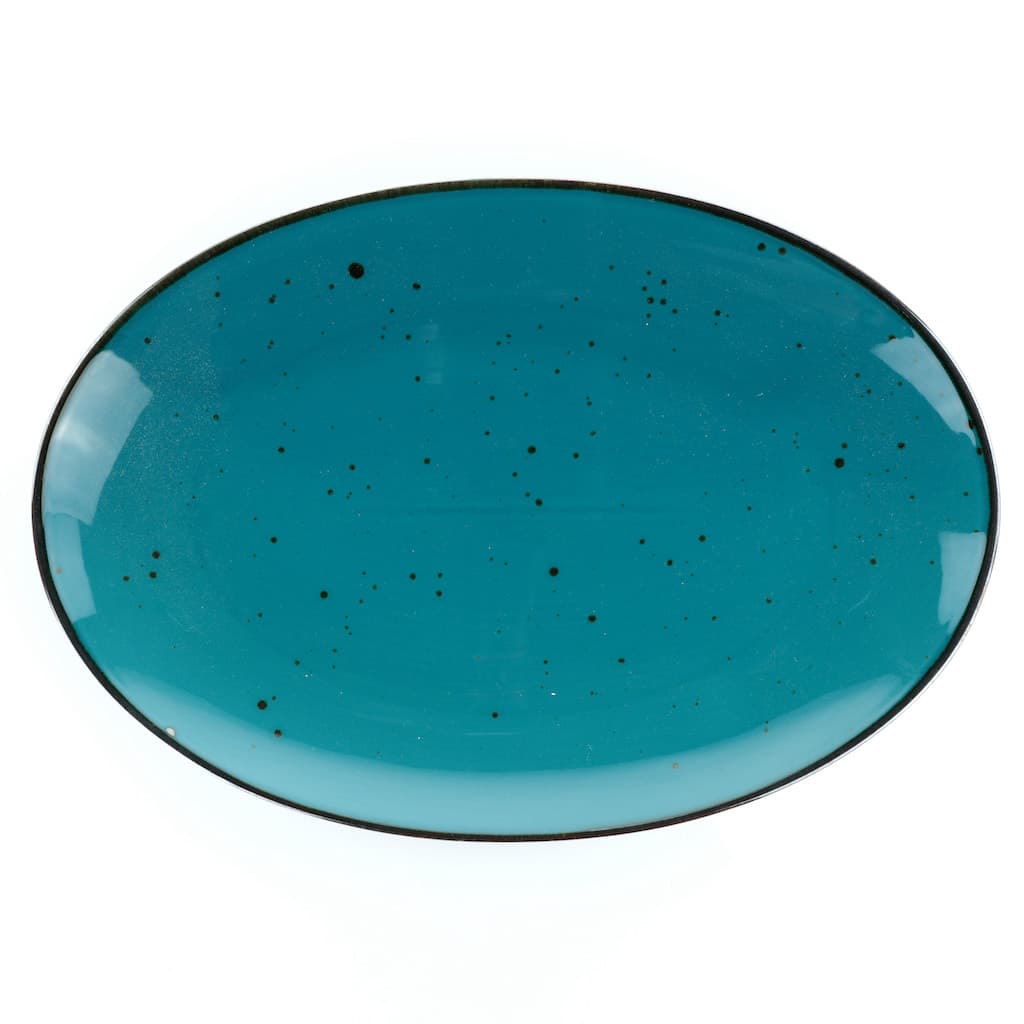 WEISSESTAL - VASSOIO OVALE GALAXY BLUE (2 Misure)