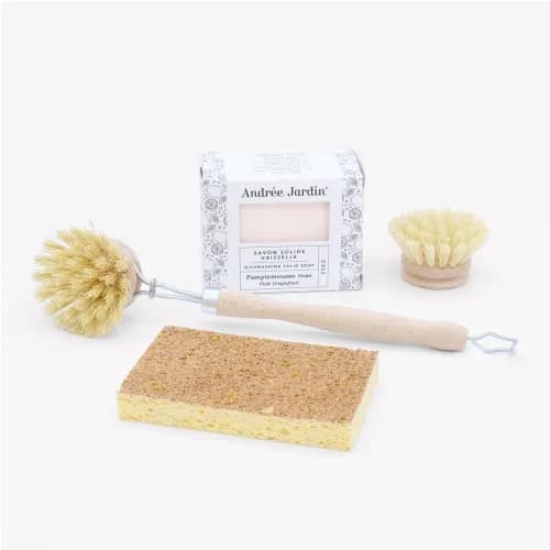 ANDREE JARDIN - SET SPAZZOLA SPUGNA SAPONE CUCINA (3 Fragranze)