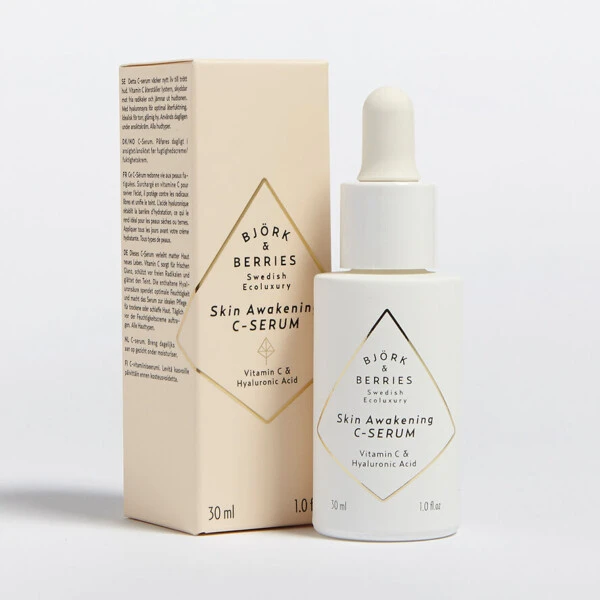 BJÖRK & BERRIES - SIERO VISO ALLA VITAMINA C-SKIN AWAKENING C-SERUM