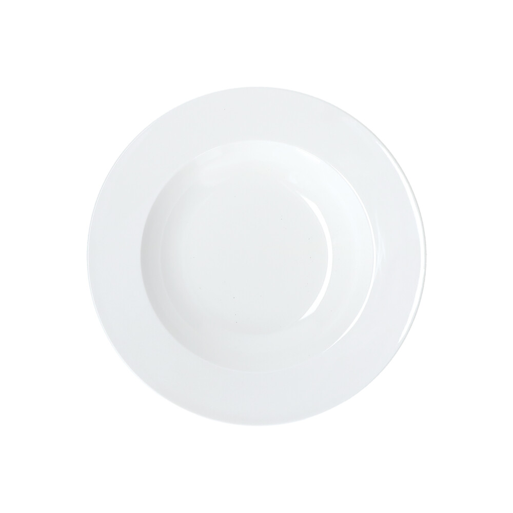 LA PORCELLANA BIANCA - PIATTO FONDO FALDA 6PZ - 23cm - ESSENZIALE