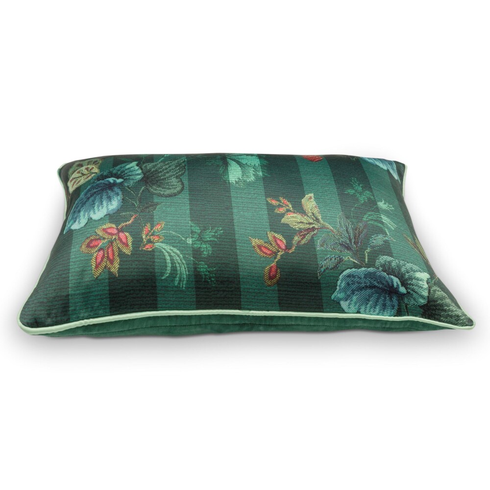 PIP STUDIO - CUSCINO LEAFY STITCH GREEN 30x50cm