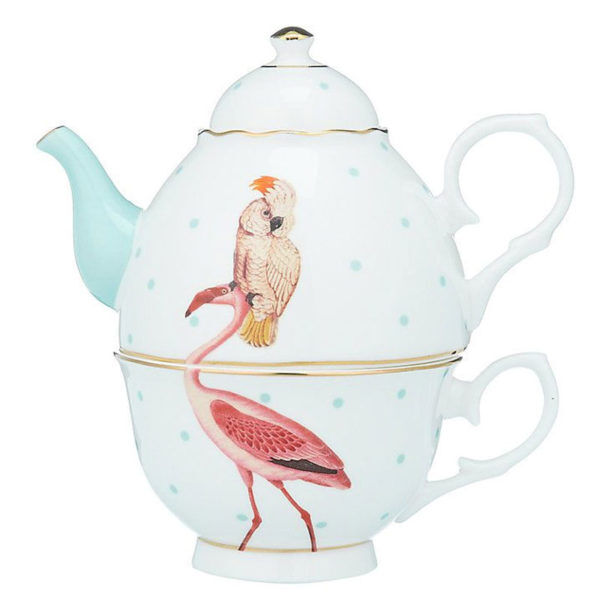 YVONNE ELLEN - TEA FOR ONE - FLAMINGO