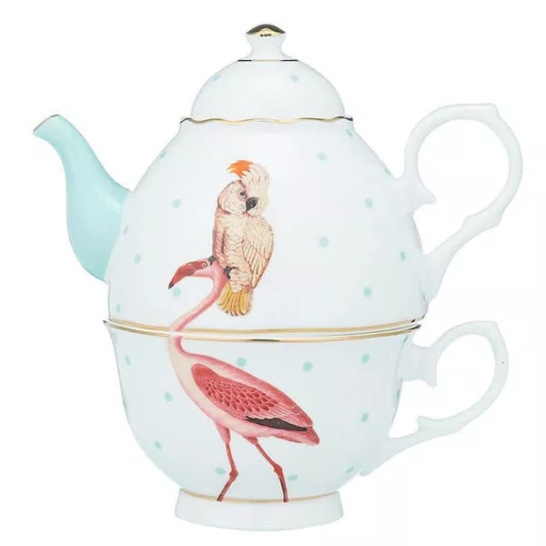 YVONNE ELLEN - TEA FOR ONE - FLAMINGO