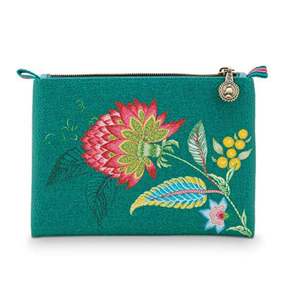 PIP STUDIO - COSMETIC FLAT POUCH JAMBO FLOWER SMALL