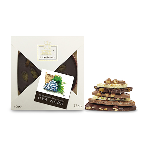 SLITTI - TORTINA AL CIOCCOLATO AL LATTE CON PISTACCHI - 80g