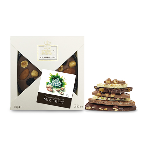 SLITTI - TORTINA AL CIOCCOLATO AL LATTE CON PISTACCHI - 80g