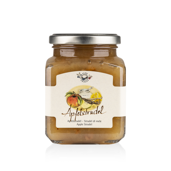 ALPE PRAGAS - COMPOSTA DI FRUTTA STRUDEL DI MELE 75% FRUTTA