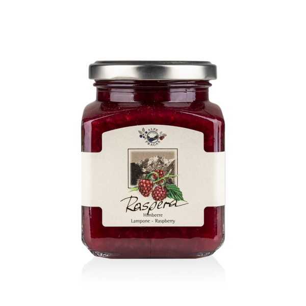 ALPE PRAGAS - COMPOSTA DI FRUTTA LAMPONE 75% FRUTTA