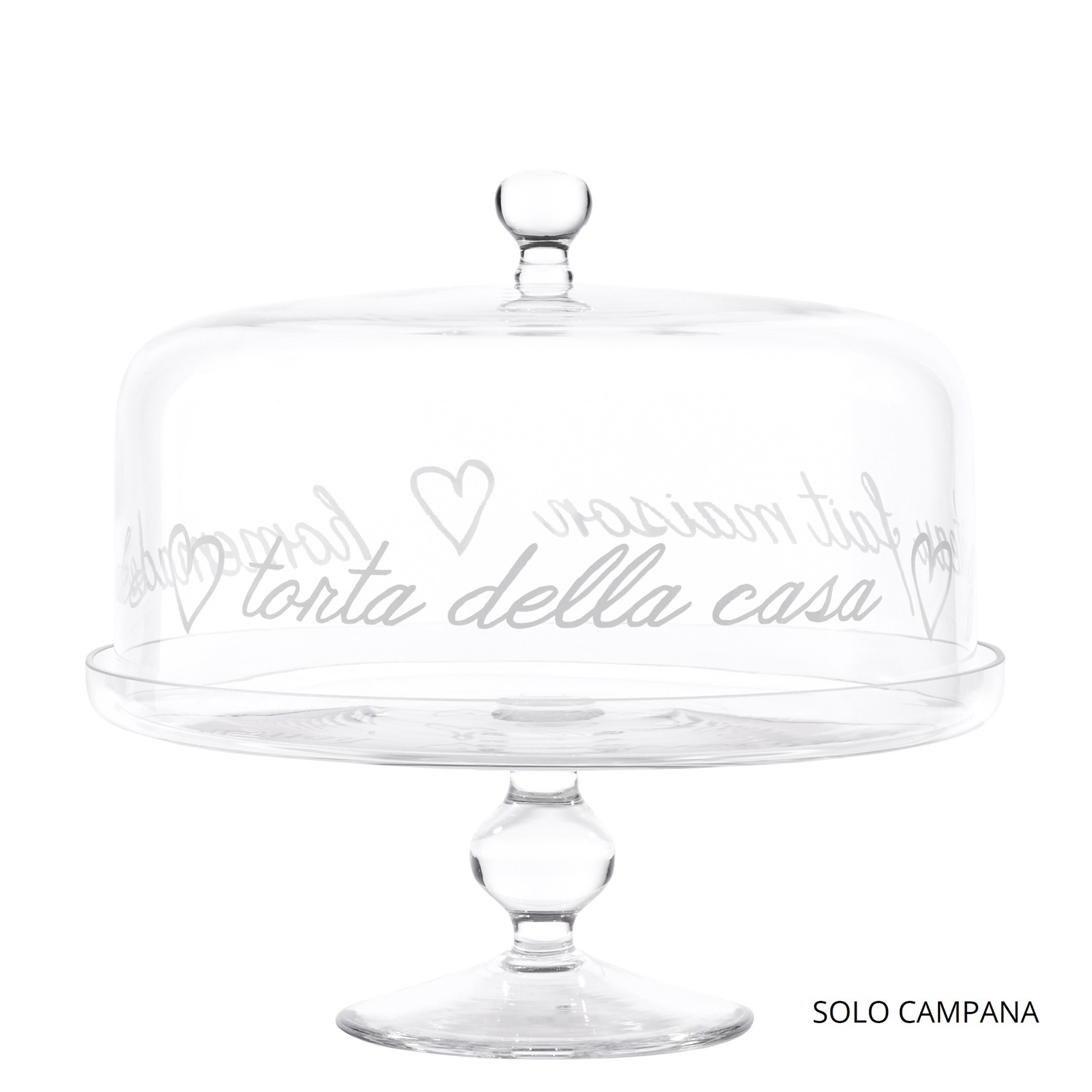 Simple day living & lifestyle campana in vetro la mia torta