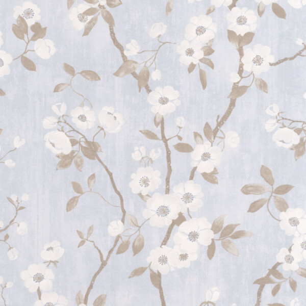 CASADECO - DELICACY SPRING FLOWER - TAUPE / BLEU