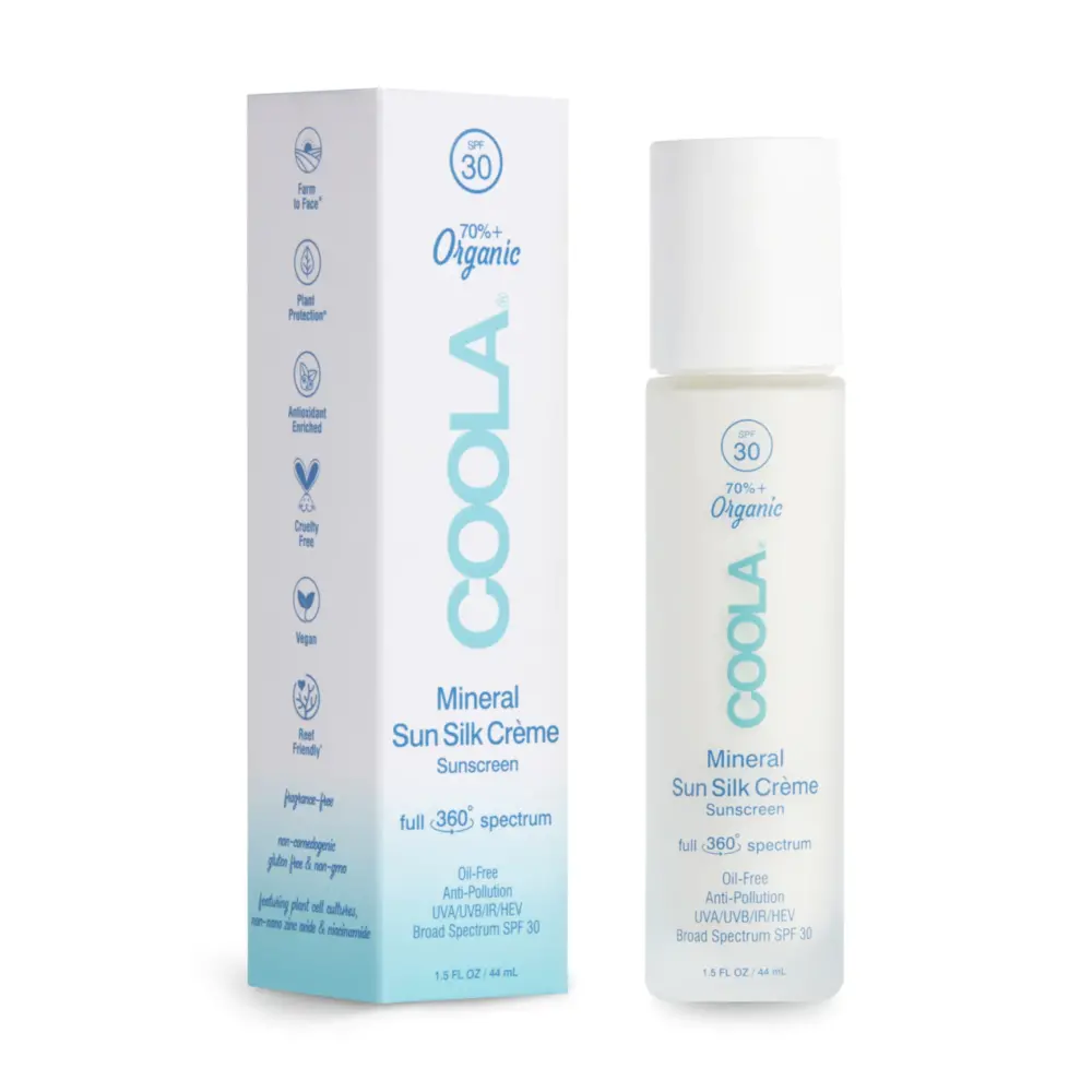 COOLA - MINERAL FULL SPECTRUM SUN SILK CREMA VISO - SPF 30