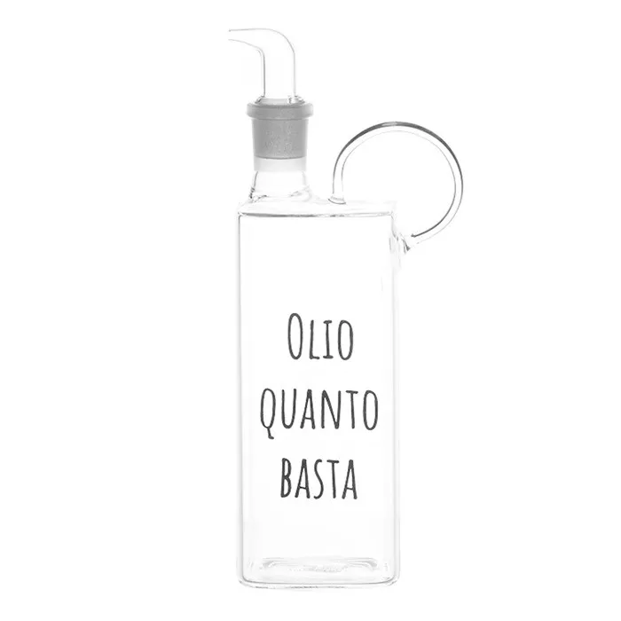 SIMPLE DAY – BOTTIGLIA IN VETRO 400ML OLIO QUANTO BASTA - NERO
