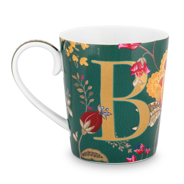 PIP STUDIO - ALPHABET MUG FLORAL FANTASY (9 Modelli)