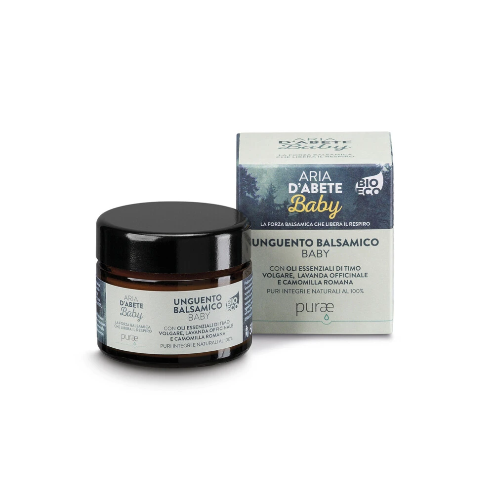 PURAE - ARIA D'ABETE - UNGUENTO BALSAMICO BABY