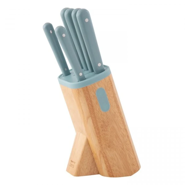BERGHOFF - BLOCCO COLTELLI 7PZ SLATE LEO