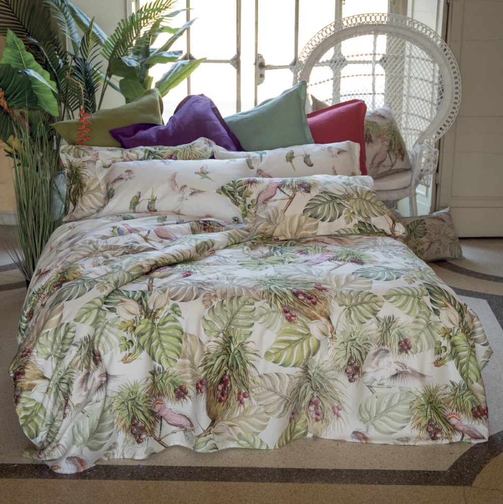 TESSITURA TOSCANA - PARROT QUILT 2 PIAZZE