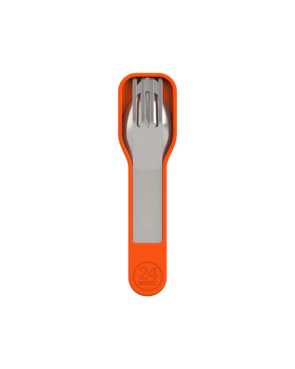 24 BOTTLES - CUTLERY SET ORANGE