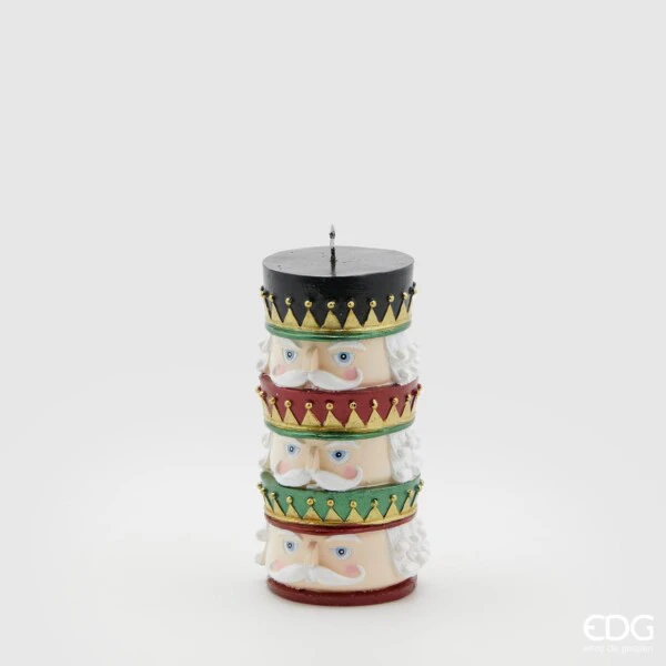 EDG - CANDELA SOLDATINO 3 STRATI BURGUNDY