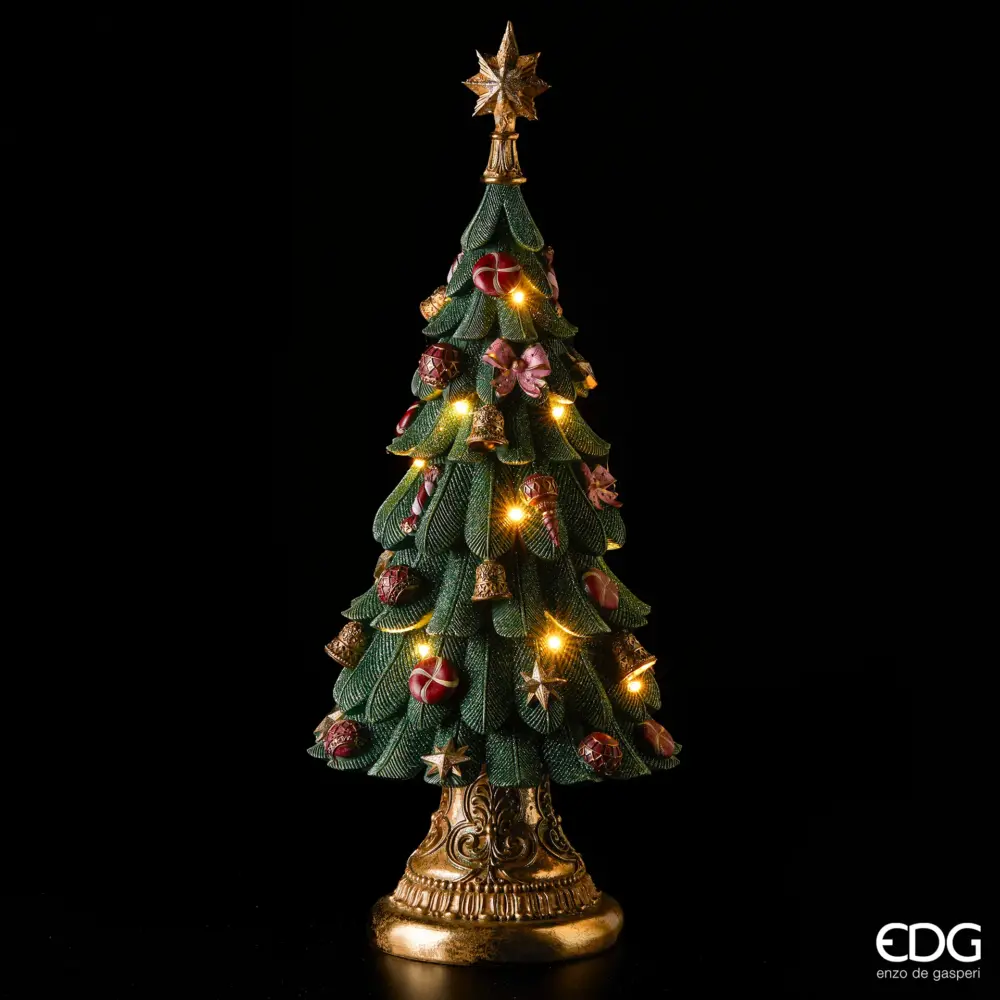 EDG - ALBERO DI NATALE POLY CON LUCI E MUSICA