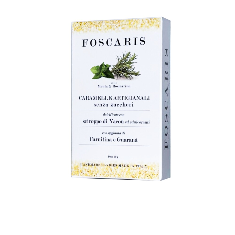 FOSCARIS - CARAMELLE MENTA E ROSMARINO