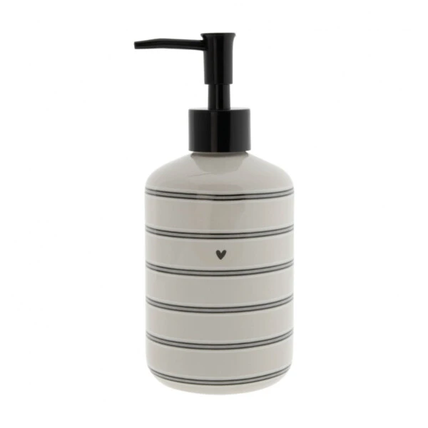 BASTION COLLECTION - DISPENSER BIANCO A RIGHE NERE