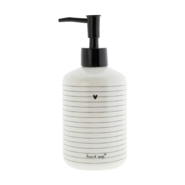 BASTION COLLECTION - DISPENSER BIANCO A RIGHE SOTTILI