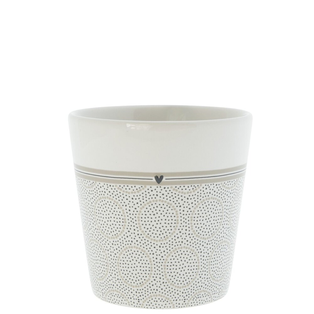 BASTION COLLECTION - CUP WHITE / DOUBLE DOTS