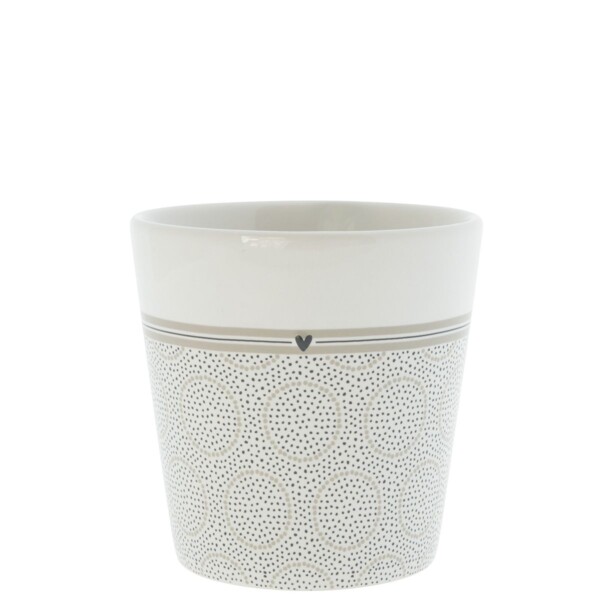 BASTION COLLECTION - CUP WHITE / DOUBLE DOTS