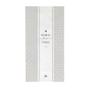 BC - NAPKIN WHITE/LITTLE MOSAIC 16 PCS