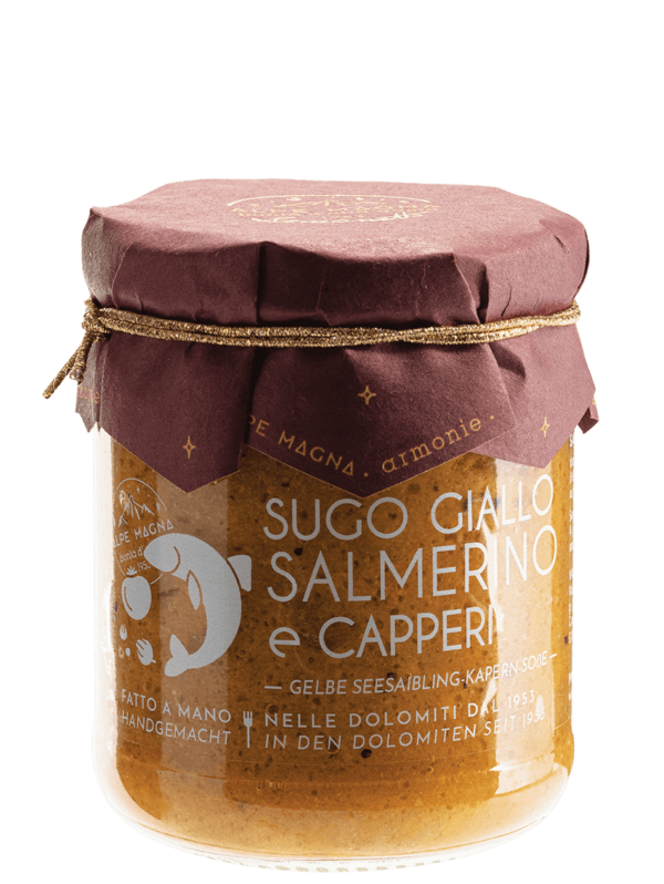 ALPE MAGNA - SUGO GIALLO SALMERINO E CAPPERI