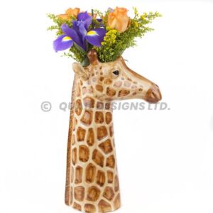 QUAIL CERAMICHE - Giraffa vaso per fiori - Grande