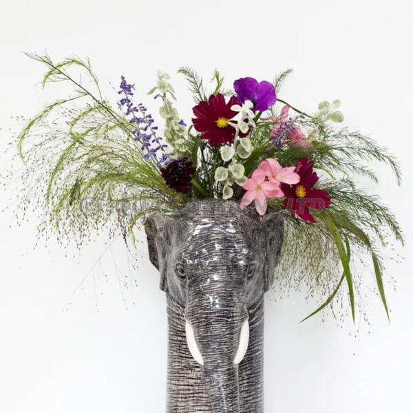 QUAIL CERAMICHE - Vaso per fiori Elefante