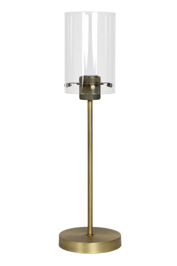 STILE STORE - Lampada da tavolo Vancouver in bronzo antico e vetro