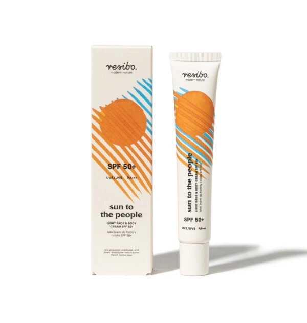 RESIBO - Sun to the people crema viso e corpo SPF50