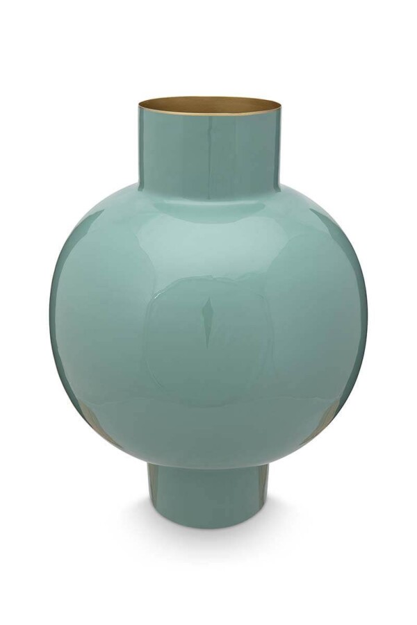 PIP STUDIO - VASO SMALTATO SOFT GREEN - 42cm