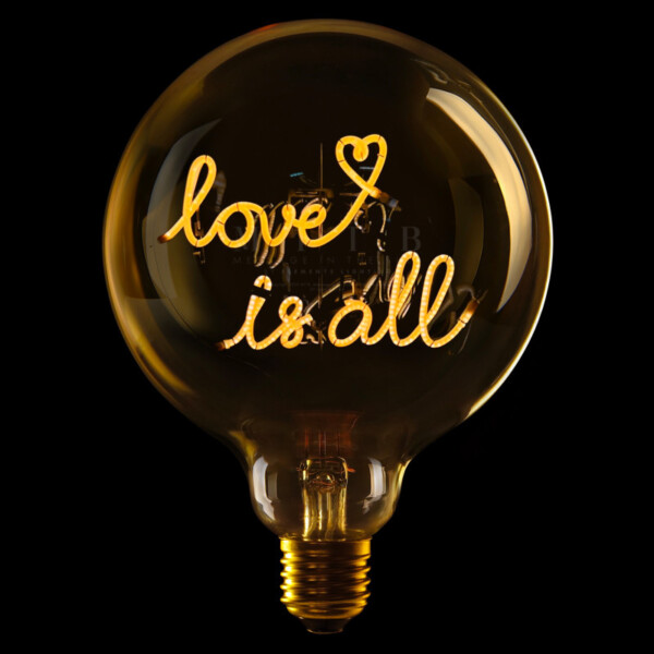 ELEMENTS LIGHTING - Lampadina "Love is all"