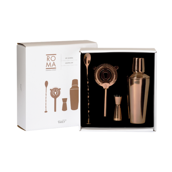 WDLIFESTYLE - Set cocktail in acciaio inox