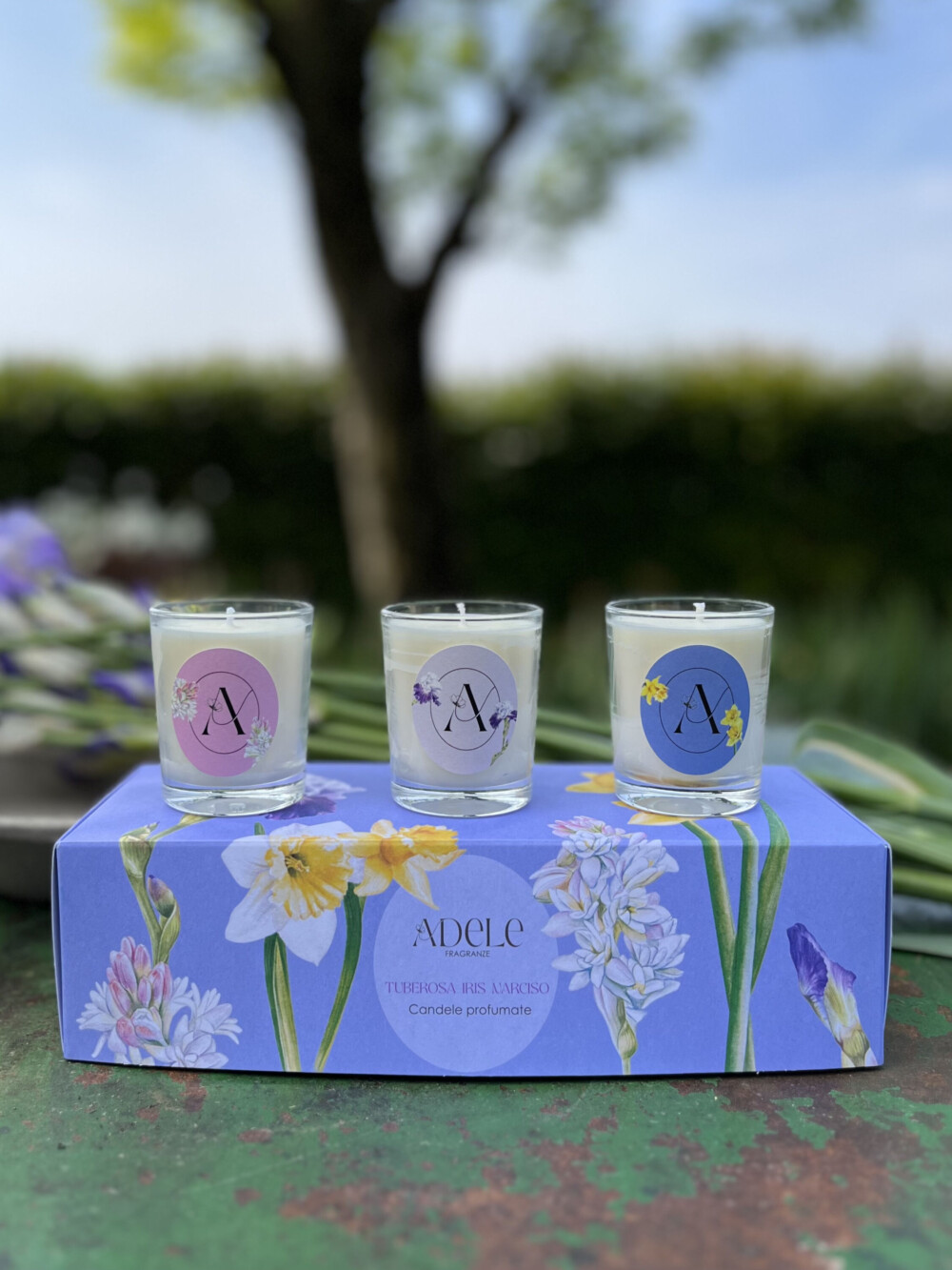 ADELE FRAGRANZE - TRIS DI CANDELE