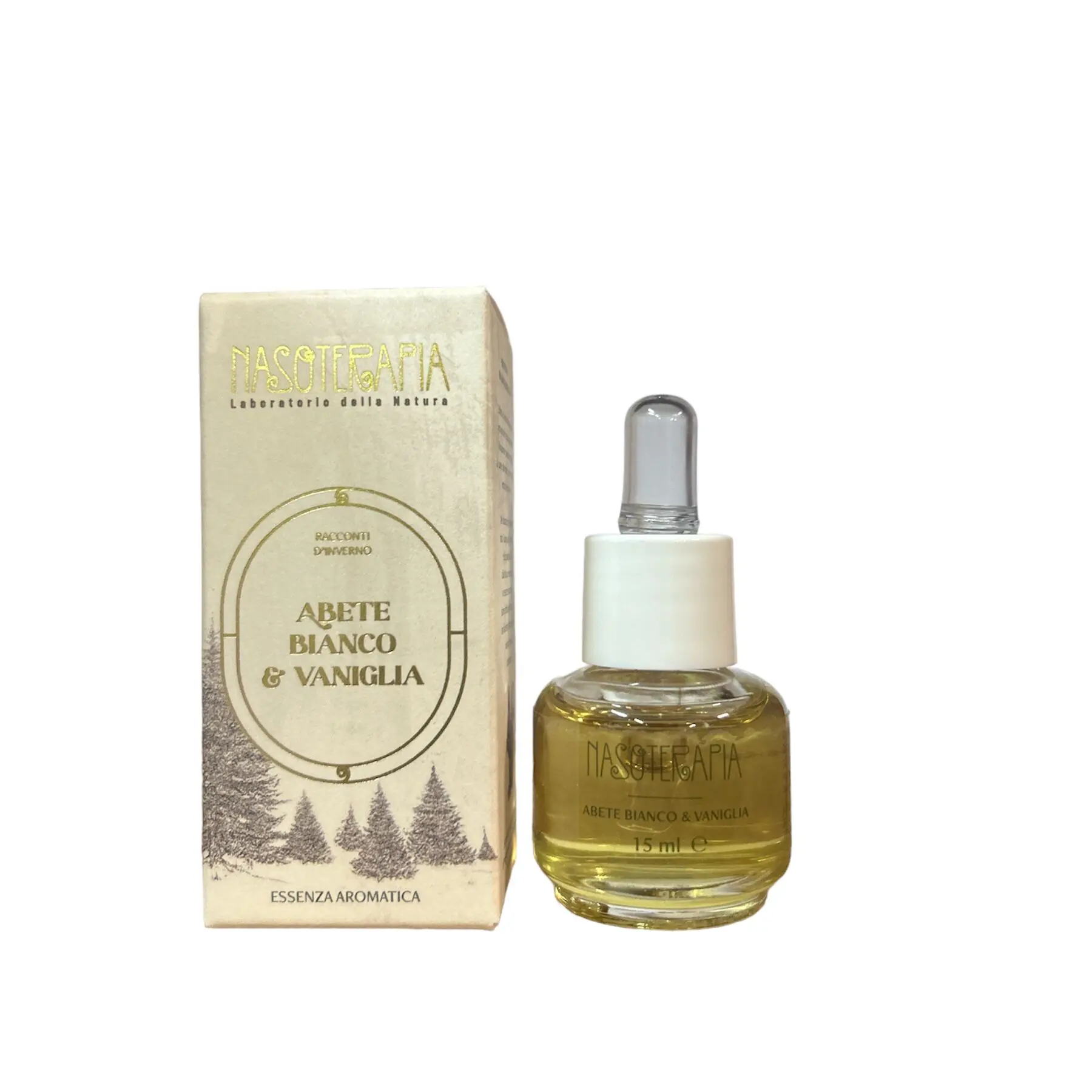 NASOTERAPIA - ABETE BIANCO E VANIGLIA ESSENZA AROMATICA 15ml
