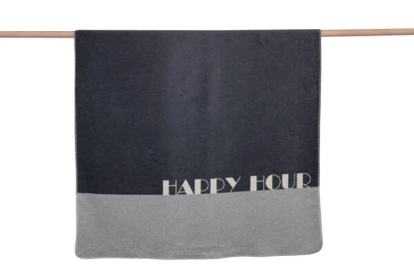 DAVID FUSSENEGGER - SOFFICE COPERTA SAVONA "HAPPY HOUR" (2 Colori)