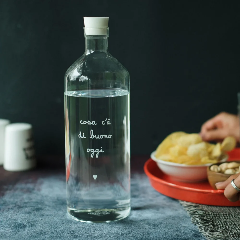 SIMPLE DAY – BOTTIGLIA IN VETRO COSA C'È DI BUONO OGGI - immagine 2