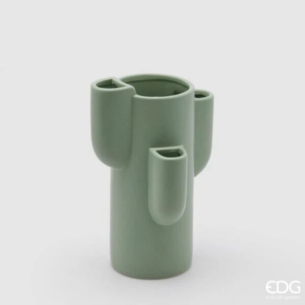 EDG - VASO CACTUS VERDE H25 X 17 cm