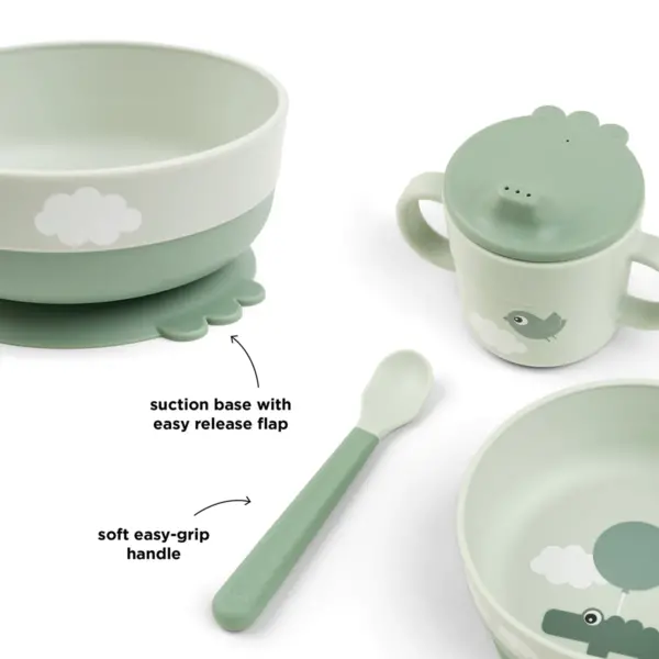 DONE BY DEER - Set pappa Foodie (3 Colori) - immagine 3