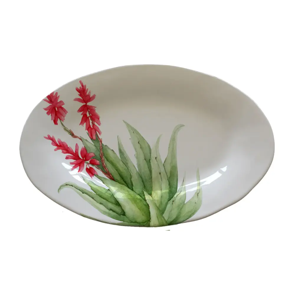 SIMPLE DAY - PIATTO OVALE ALOE
