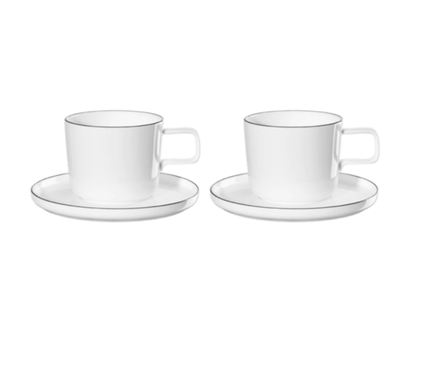 ASA - OCO LIGNE NOIR SET 2 TAZZE
