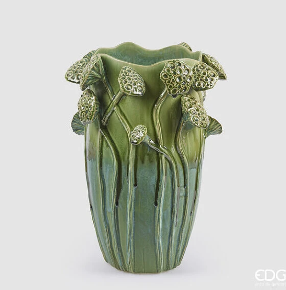 EDG -VASO CHAKRA LOTO IN CERAMICA (2 Misure)