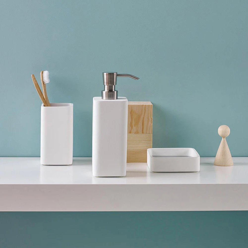 AQUANOVA – DISPENSER SAPONE ALTO ONA (2 Colori) - immagine 3