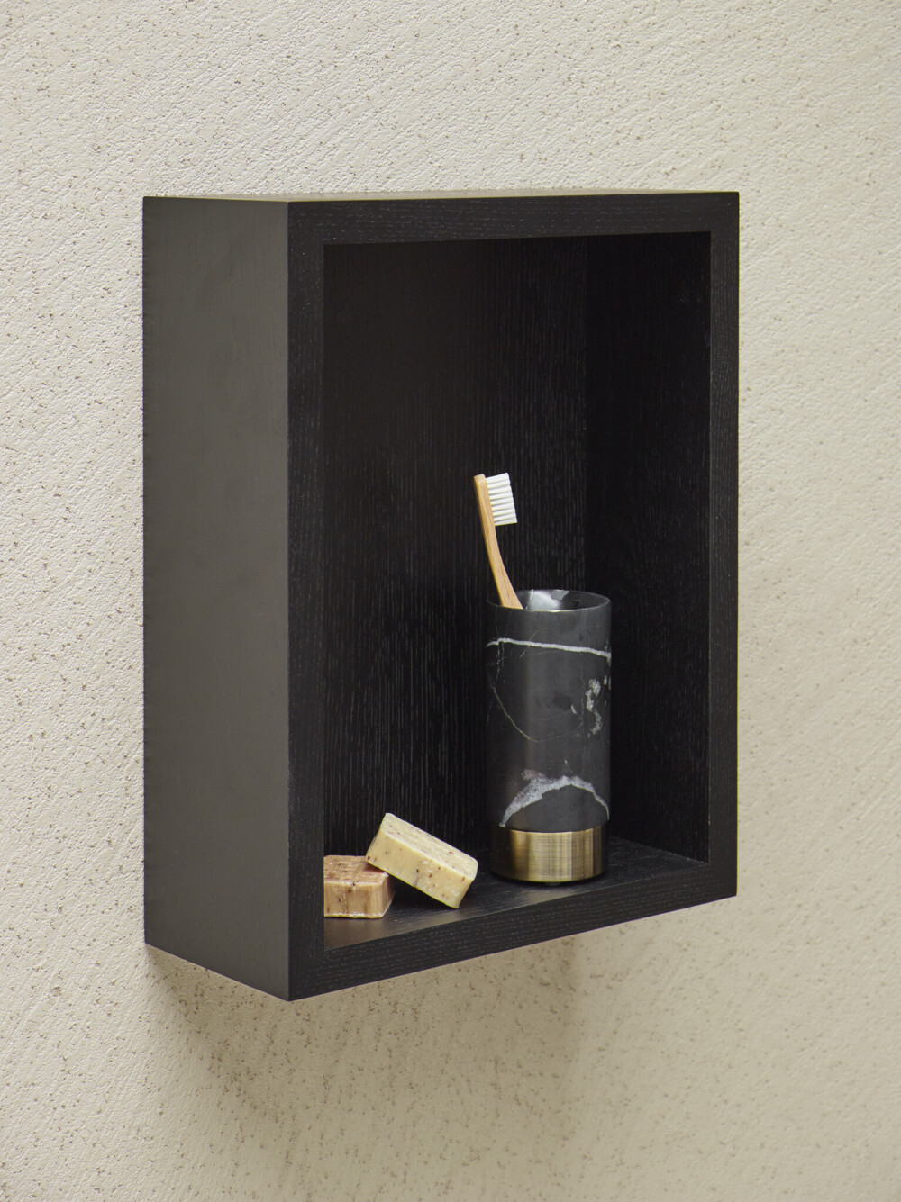 AQUANOVA - PORTA SPAZZOLINO MARMO (2 Colori) - immagine 5