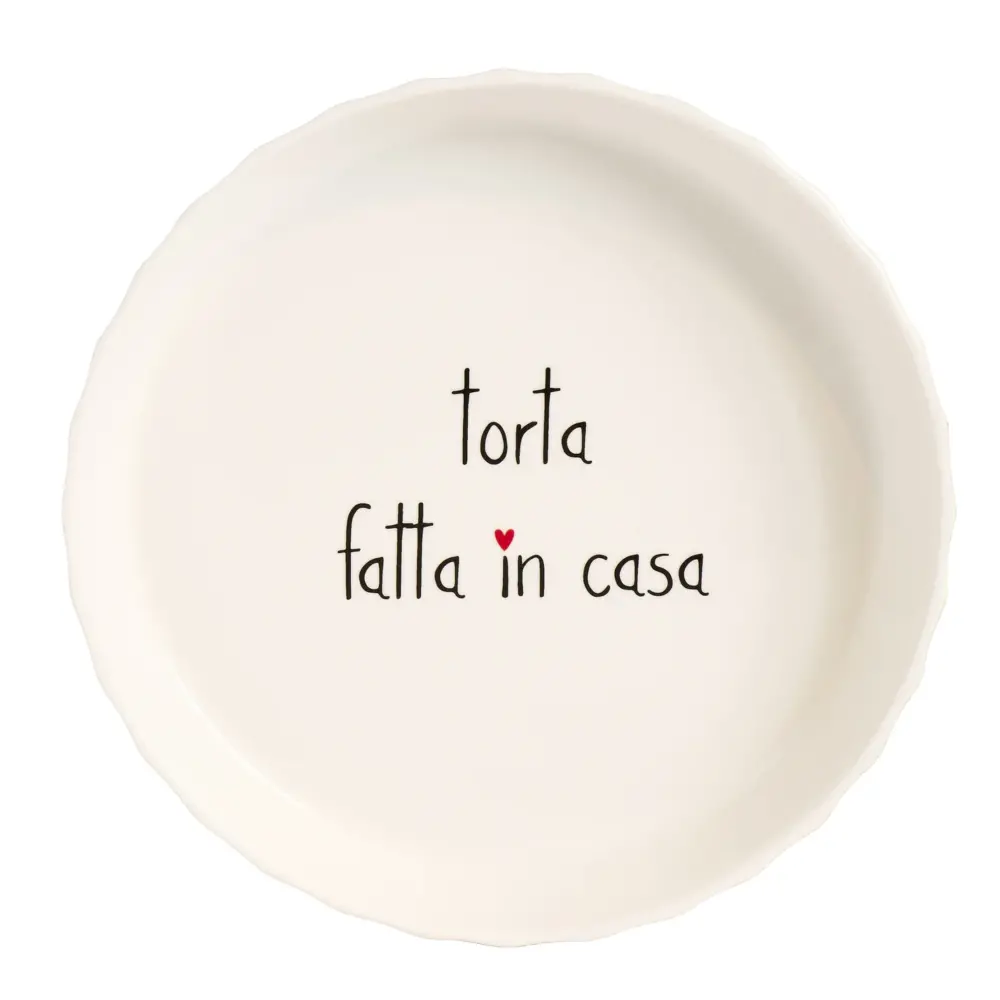 SIMPLE DAY - TORTIERA CUORE TORTA FATTA IN CASA 26 cm