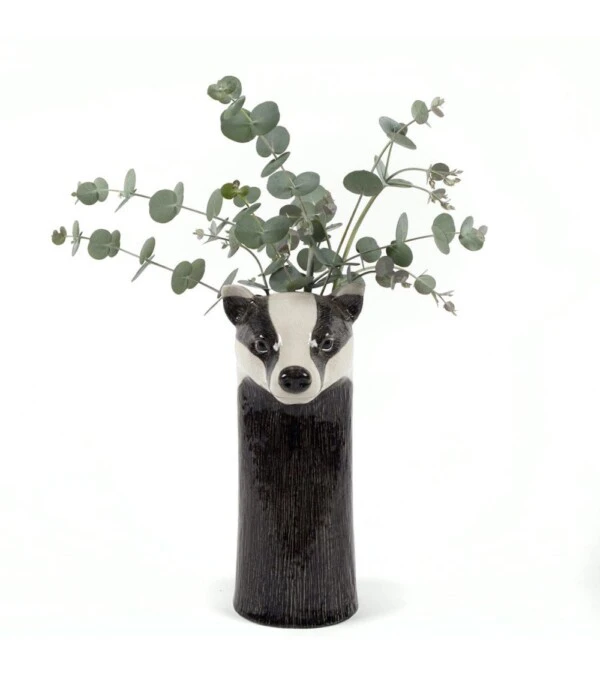 QUAIL CERAMICHE - Leone vaso per fiori